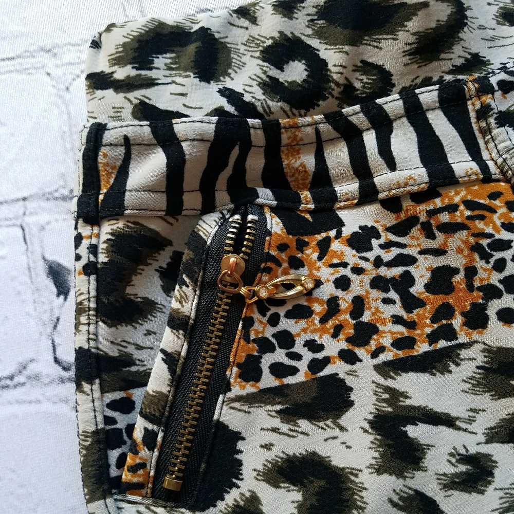 AMAZING Tribal Print Pants Girls Sz Small - Picture 4 of 6